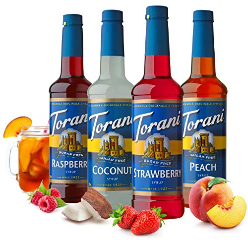 Sugar Free Drink Syrup Soda Flavors Variety Pack (101.6 Fl Oz)