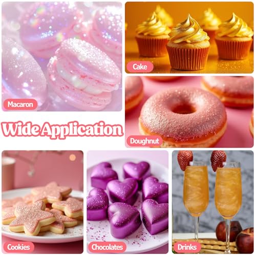 Edible Glitter for Drinks Cakes