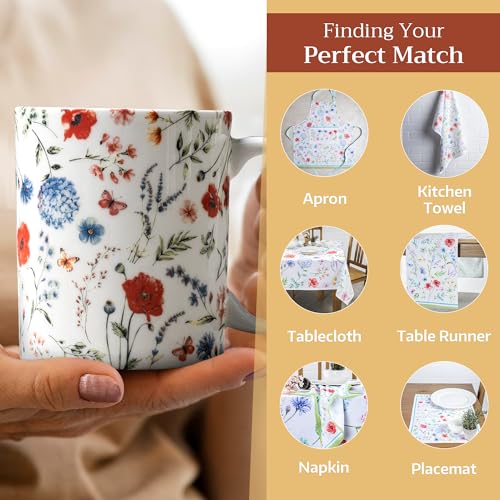Coffee Mug with Handles Tea Cups (2 Count)