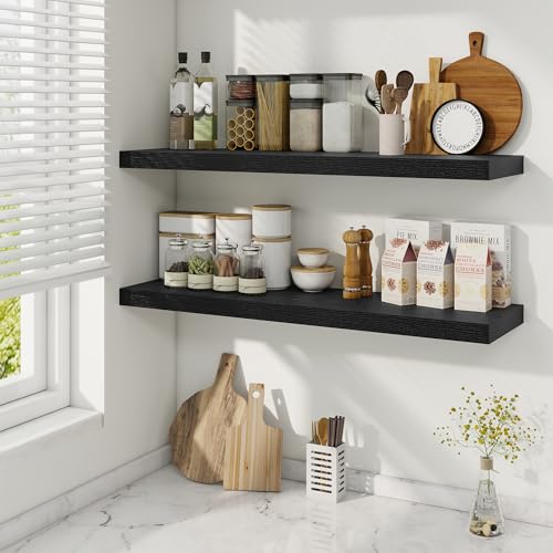 36 Inch Floating Shelves (2 Count)
