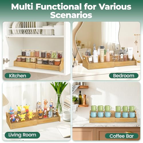Coffee Mug Cup Holder Rack for Cabinets Countertop