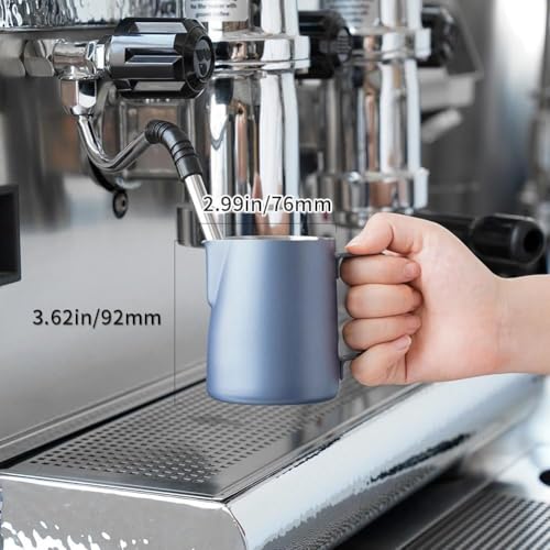 12oz Milk Frothing Pitcher Stainless Steel Espresso Steaming Jug