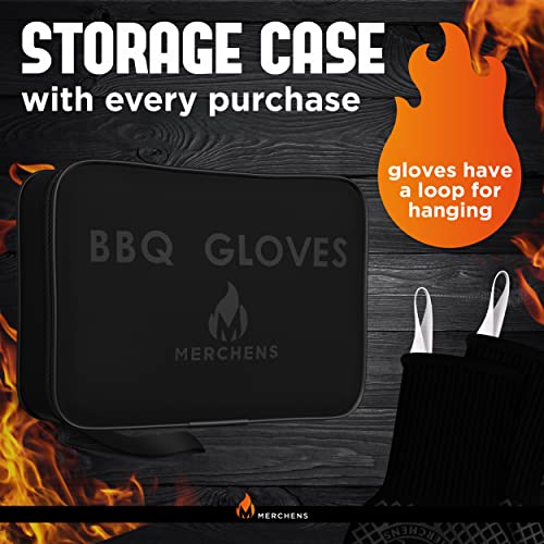BBQ Grill & Oven Gloves 1472°F Heat Resistant (16.16 Ounce)