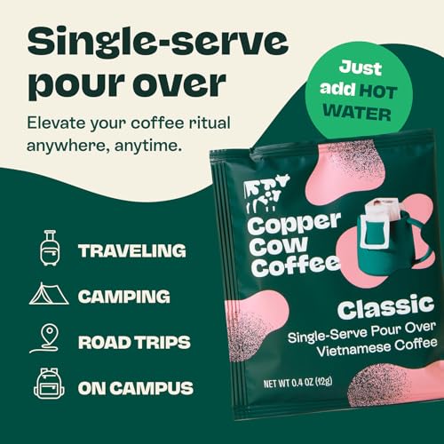 Vietnamese Pour Over Single Serve Dark Roast 8pk (3.19 Ounce)
