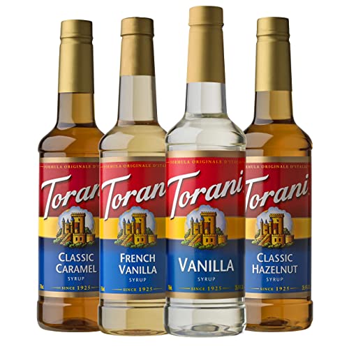 Flavored Drink Syrup Coffeehouse Variety Pack (101.6 Fl Oz)