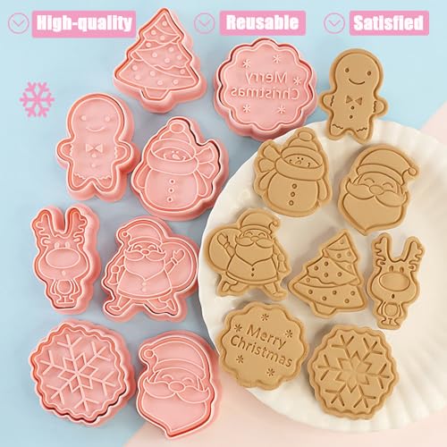 8Pcs Christmas Cookie Cutters (8 Count)