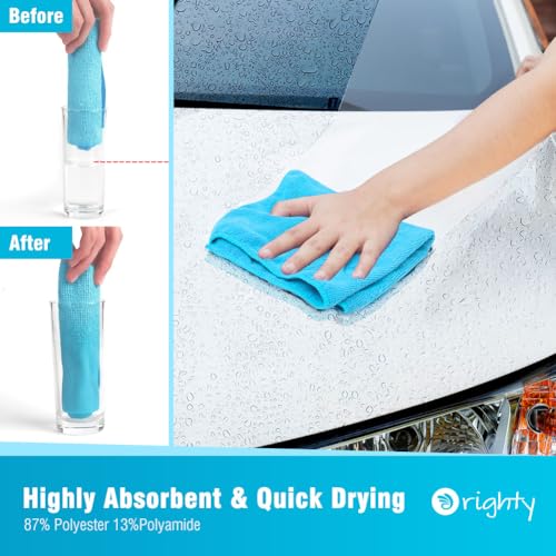 Microfiber Cleaning Cloth Bulk (150 Count)