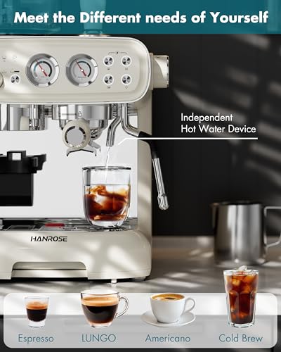 Espresso Machine with Grinder and Milk Frother