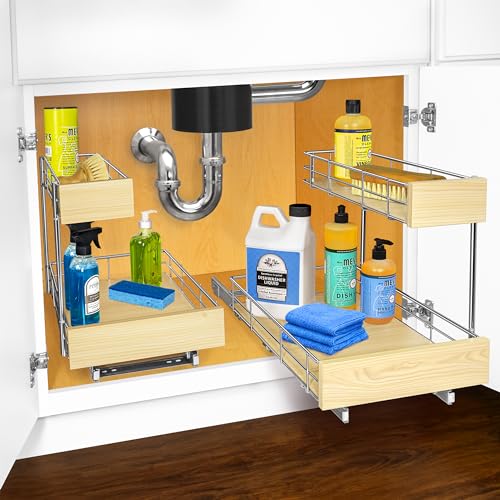 SELECT™ Pull Out Under Sink Kitchen Cabinet Organizer