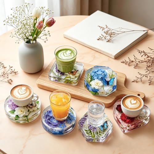 Deep Coaster Resin Molds Silicone