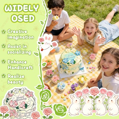 7 Pieces Set Stainless Steel Cake Decorating Tips Set (7 Count)