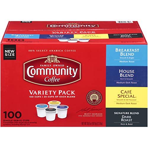 Variety Pack 100 Count Coffee Pods