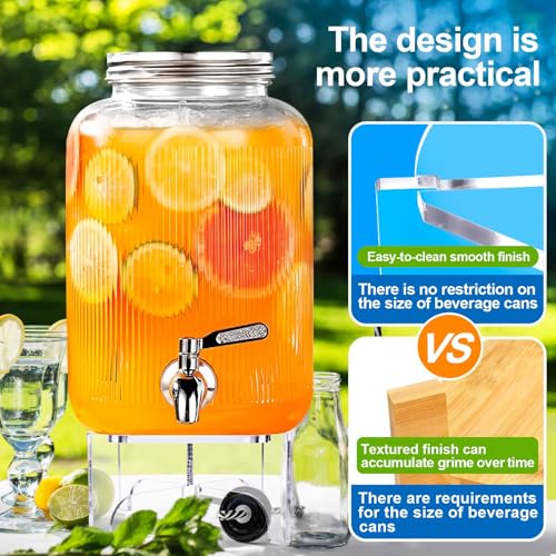 Acrylic Beverage Dispenser Stand Only