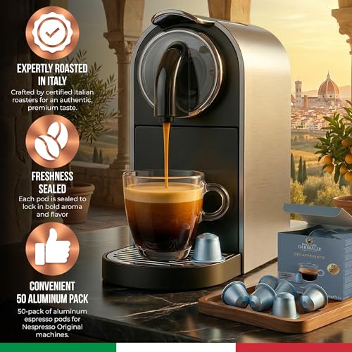 Gran Caffè Garibaldi Espresso Pods (50 Count)