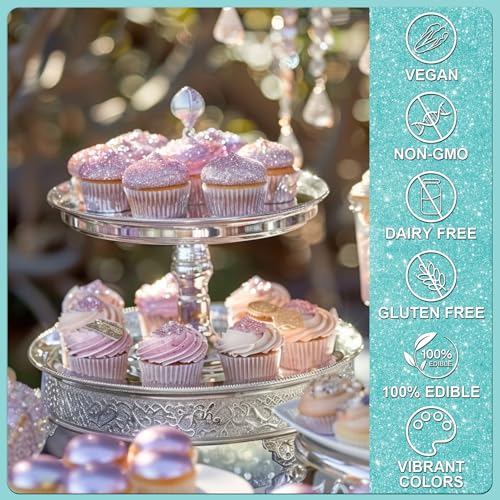 Teal Edible Glitter