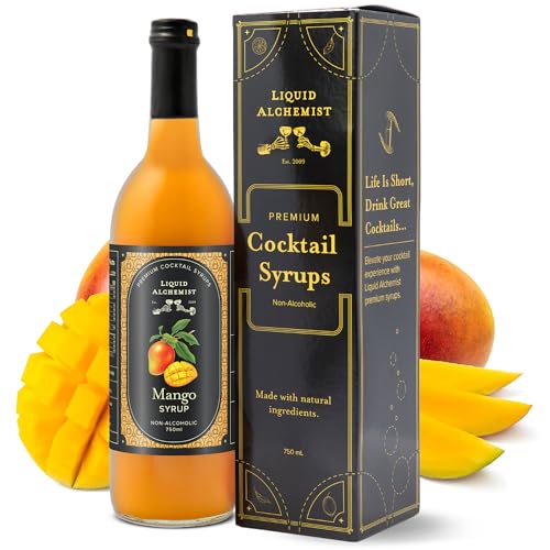 Mango Syrup for Cocktails (25.4 Fl Oz)