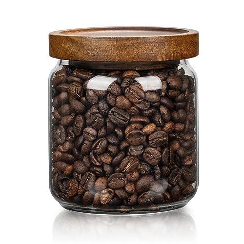 1 PC Small Glass Storage Jars with Airtight Lids