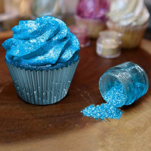 Deep Blue Edible Glitter