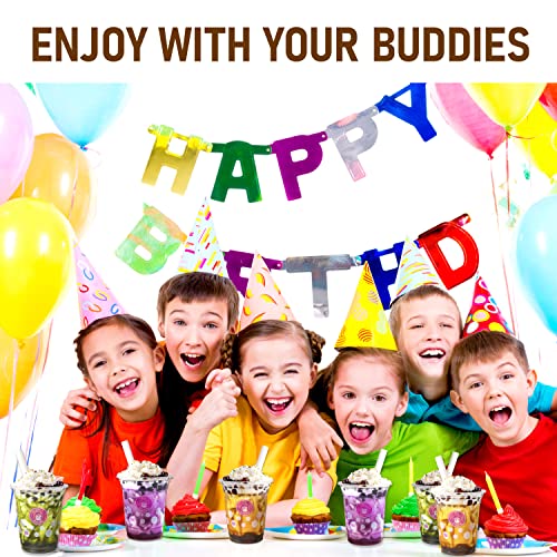 All-in-One Boba Tea Kit for Kids (Party Variety Pack Upgrade) (6 Count)