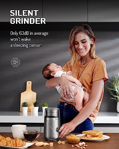 Electric Super Silent Blade Coffee Grinder