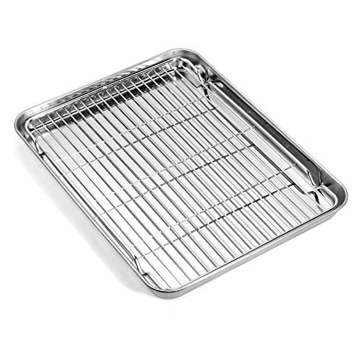 Baking Sheet with Wire Rack Set
