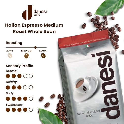 Danesi Caffe Classic Whole Bean Coffee (70.4 Ounce)