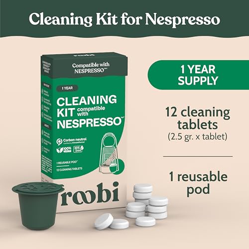 Cleaning Pods Compatible with Nespresso (12 Count)