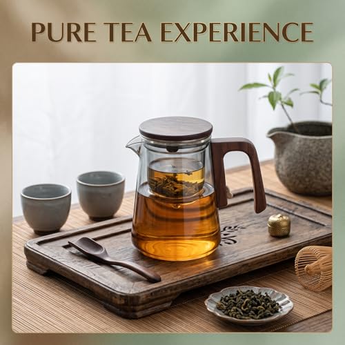 Magnetic Glass Teapot with Infuser