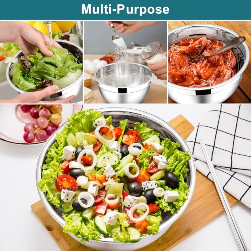 Mixing Bowls with Lids Set (3 Count)