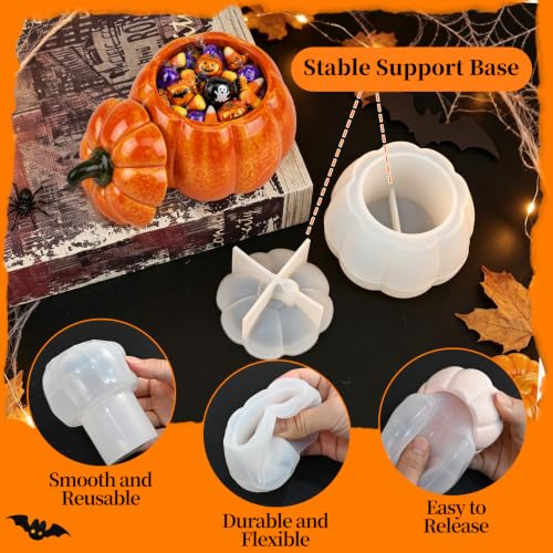 Resin Pumpkin Jar Mold