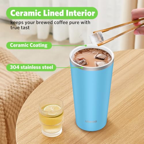 Insulated Coffee Mug with Ceramic Coating
