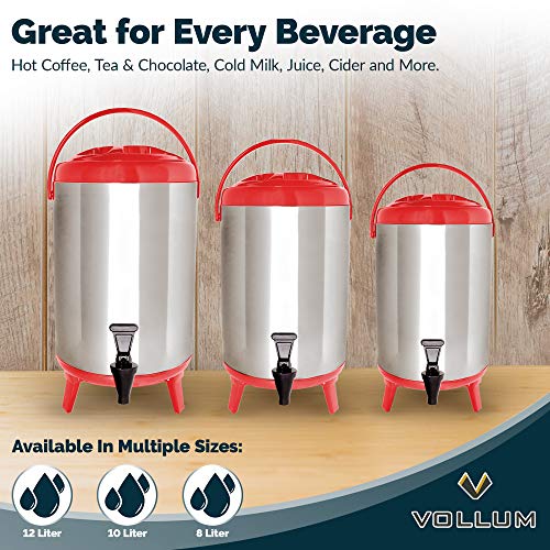 Stainless Steel Insulated Beverage Dispenser