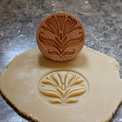 Flower Deco Cookie Stamp CS