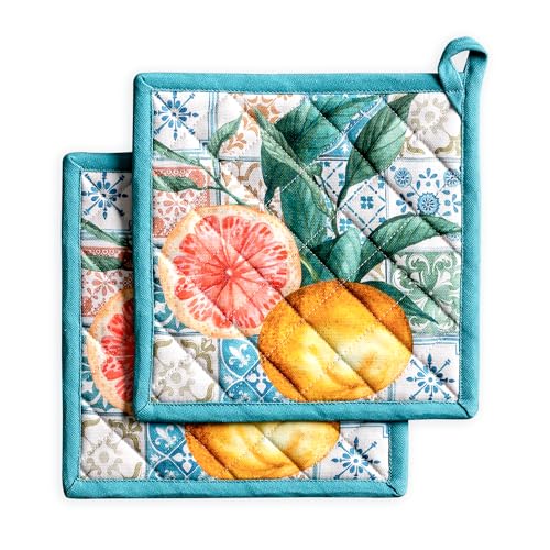 Pot Holders 100% Cotton Potholders (2 Count)