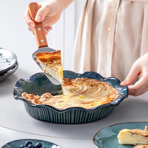 Ceramic Pie Pan for Baking (42 Ounce)