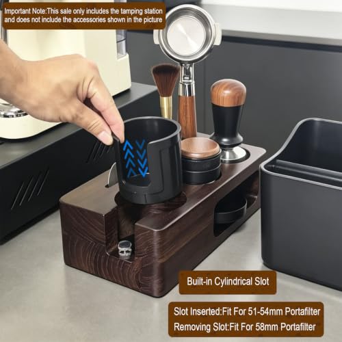 Upgraded Espresso Tamping Station