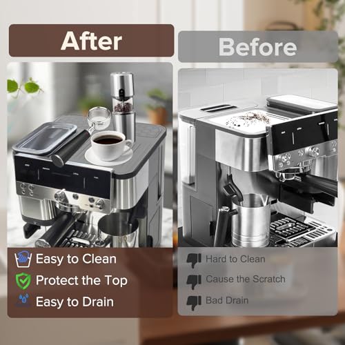 Silicone Top Mat for Ninja Luxe Cafe Espresso Machine ES601 ES701