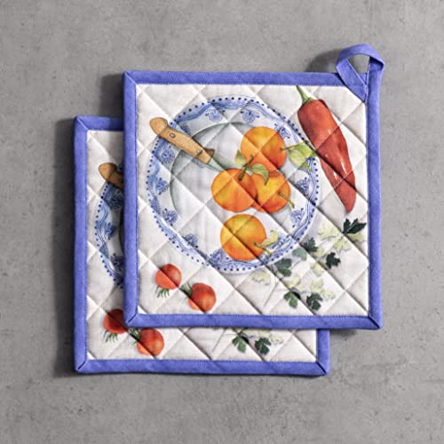 Pot Holders 100% Cotton Potholders (2 Count)