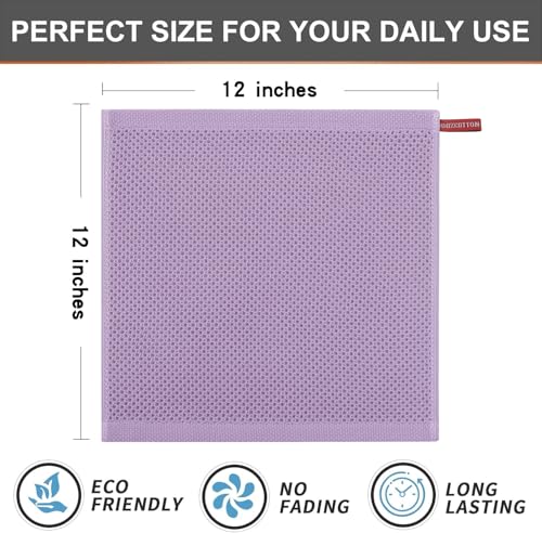 100% Cotton Waffle 6 (6 Count)