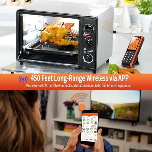 Smart Bluetooth Meat Thermometer