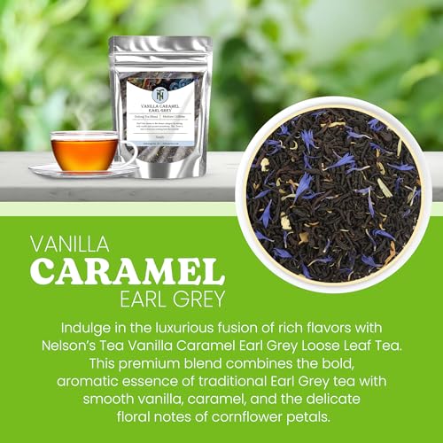 Vanilla Caramel Earl Grey Loose Leaf Tea