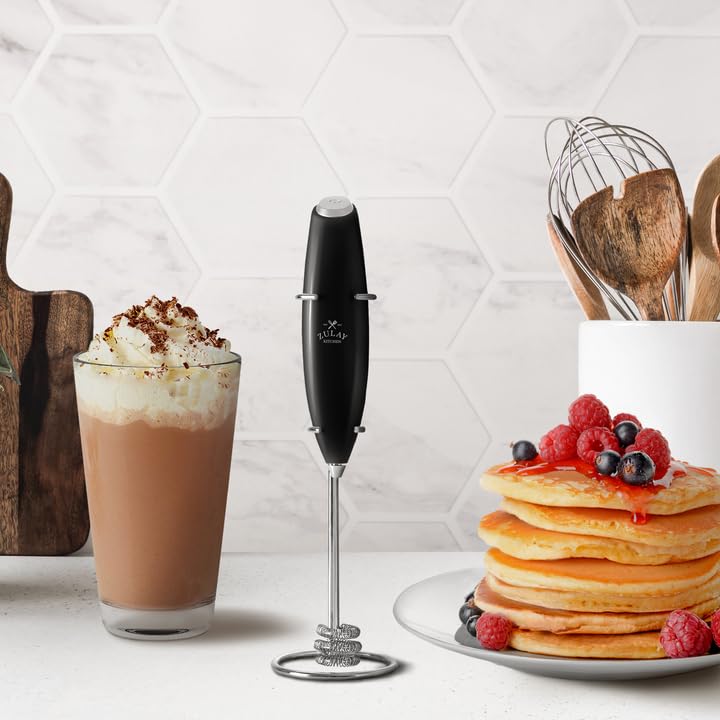 Zulay Powerful Milk Frother for Coffee with Upgraded Titanium Motor