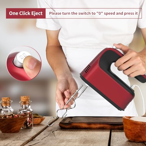 9 Speed Digital Hand Mixer Electric