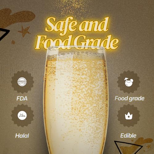 Violet Edible Glitter for Drinks 15g