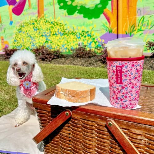 JavaSok Iced Coffee & Cold Soda Insulated Neoprene Cup Sleeve