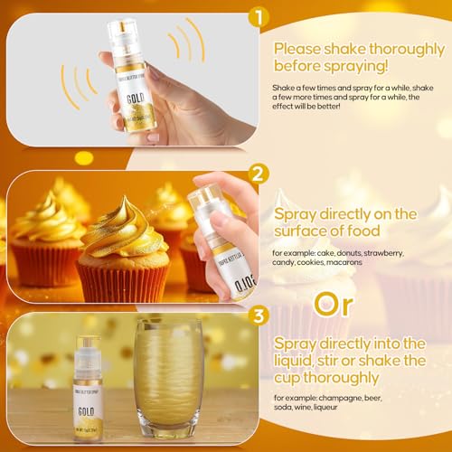 Edible Glitter Spray