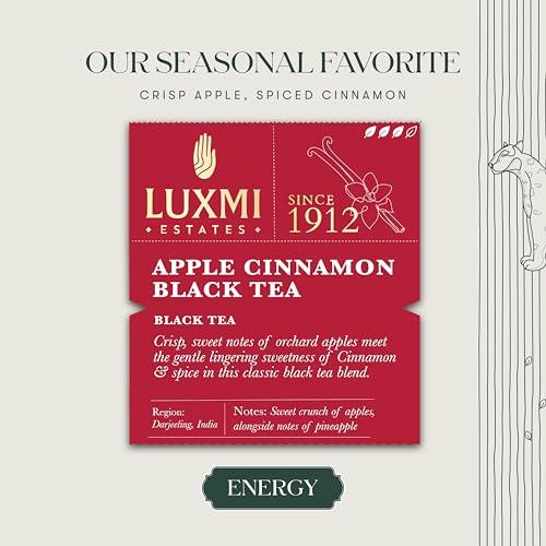 Estates Apple Cinnamon Black Tea 50 Tea Bags (50 Count)