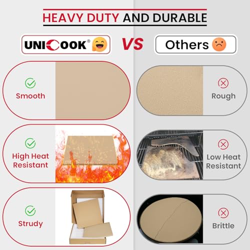 2 PCS Pizza Stones Set