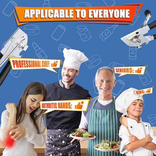 Can Opener Manual Heavy Duty for Large Cans