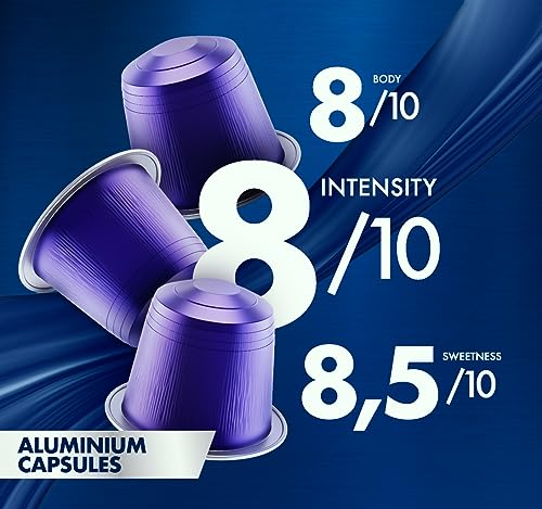 Mia Napoli Aluminum Capsules Compatible with Nespresso Original Machines (100 Count)
